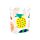 Juego de Dos Vasos de Cristal Frutas de Verano 