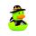 Juguete de Baño Patito Spooky Espeluznante