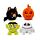 Juguete Pelota de Peluche Halloween Adoramals 