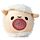 Juguete Estrujable de Peluche Queasy Squeezies Adoramals de Granja