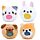 Juguete Estrujable de Peluche Queasy Squeezies Peluche Mascotas Adoramals