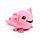 Juguete Estrujable de Peluche Queasy Squeezies Ajolote (Salamandra)