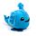 Juguete Estrujable de Peluche Queasy Squeezies Ajolote (Salamandra)