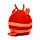Juguete Estrujable de Peluche Queasy Squeezies Adoramals Langosta