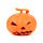 Juguete Estrujable Calabaza Spooky Espeluznante