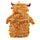 Bolsa de Agua Caliente con Funda Vaca Escocesa de las Highlands Coo 650ml
