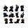 Figuras de Colección Gato Negro de Bruja