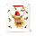 Bolsa de Regalo Navidad Vaca de las Highland Coo Jan Pashley Extra Grande