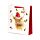 Bolsa de Regalo Navidad Vaca de las Highland Coo Jan Pashley Extra Grande