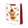 Bolsa de Regalo Navidad Vaca de las Highland Coo Jan Pashley Extra Grande