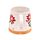 Taza de Gres Navidad con Poinsetia