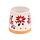 Taza de Gres Navidad con Poinsetia