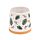 Taza de Gres Navidad con ramas de Abeto