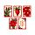 Baraja de Cartas Francesa Navidad Botánica