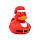 Juguete de Baño Patito Navidad Jingle Bunch