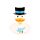 Juguete de Baño Patito Navidad Jingle Bunch
