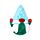 Juguete Pelota de Peluche Navidad Gnomo Jolly Gonk
