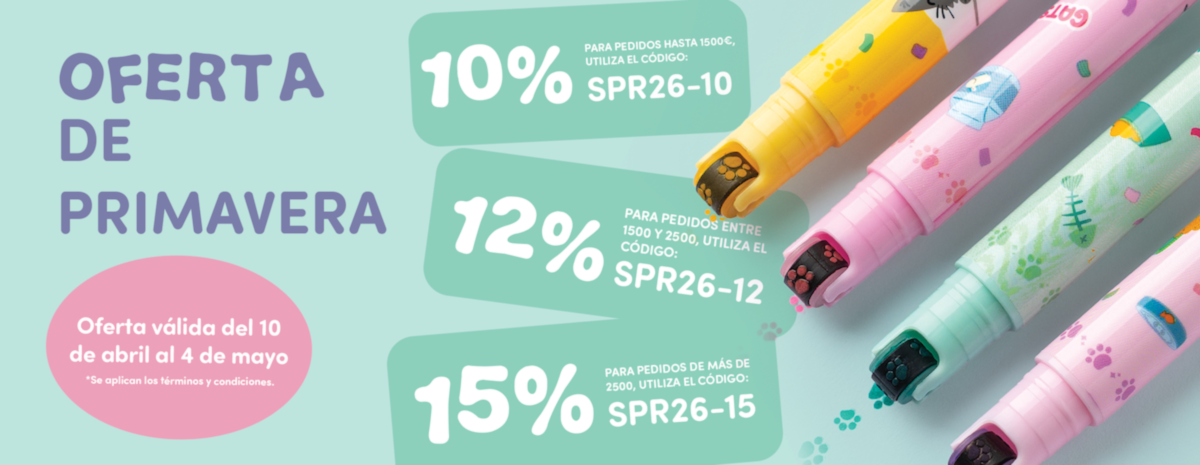 ¡Disfruta de nuestra oferta de primavera!