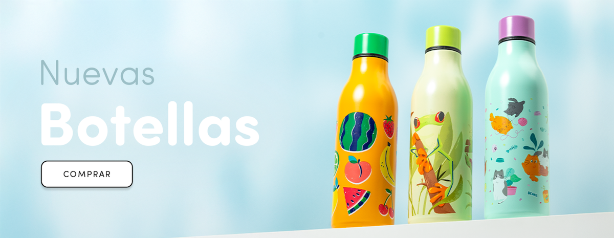 Botellas y Vasos Reutilizables