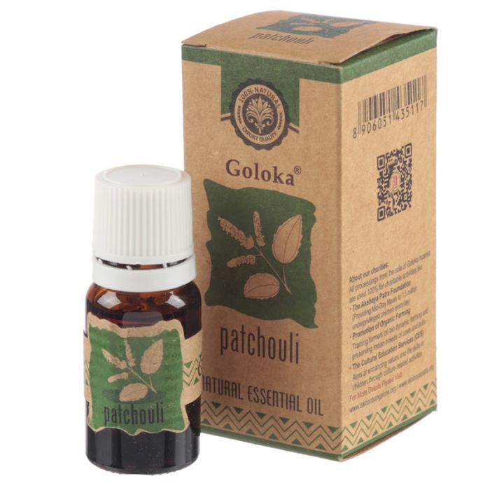 Aceite Esencial Natural - Goloka - Pachuli - 10ml